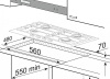 Поверхность KORTING hg 665 ctrn купить с доставкой по Москве и Московской области в интернет-магазине АваТехно