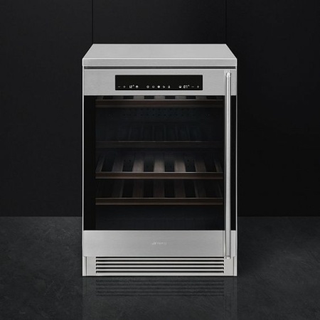 Винный шкаф SMEG CVF338XS купить с доставкой по Москве и Московской области в интернет-магазине АваТехно