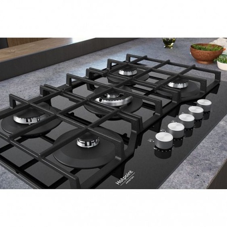 Варочная панель HOTPOINT-ARISTON HAGS 72F/BK купить с доставкой по Москве и Московской области в интернет-магазине АваТехно