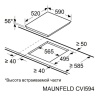 Встраиваемая индукционная варочная панель Maunfeld CVI594WH купить с доставкой по Москве и Московской области в интернет-магазине АваТехно
