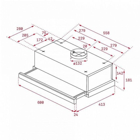 Вытяжка TEKA TL 6310 белая (40474251) купить с доставкой по Москве и Московской области в интернет-магазине АваТехно