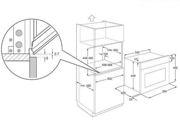Духовой шкаф AEG ks 8404001 m купить с доставкой по Москве и Московской области в интернет-магазине АваТехно