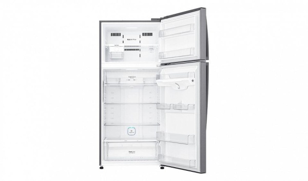 Холодильник LG GN-H702HMHZ серебристый купить с доставкой по Москве и Московской области в интернет-магазине АваТехно