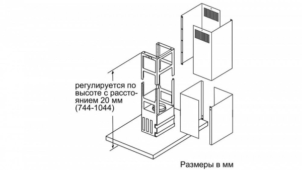 Вытяжка NEFF I96BMV5N5 купить с доставкой по Москве и Московской области в интернет-магазине АваТехно