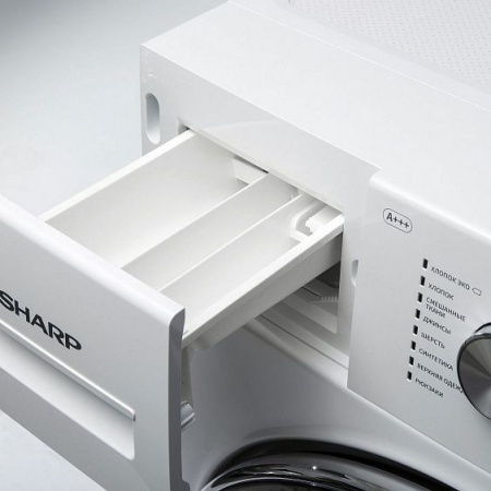 Стиральная машина Sharp ES-F894LX-WH купить с доставкой по Москве и Московской области в интернет-магазине АваТехно