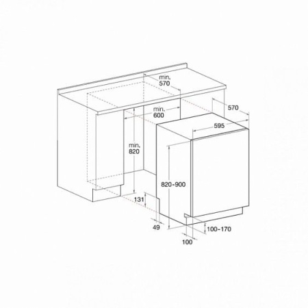 Посудомоечная машина HOTPOINT-ARISTON ltf 11s112 l купить с доставкой по Москве и Московской области в интернет-магазине АваТехно