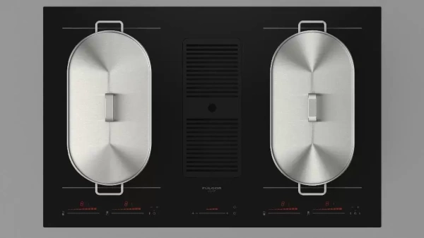 Индукционная панель с вытяжкой Fulgor Milano FCLHD 8041 HID TS BK2 купить с доставкой по Москве и Московской области в интернет-магазине АваТехно