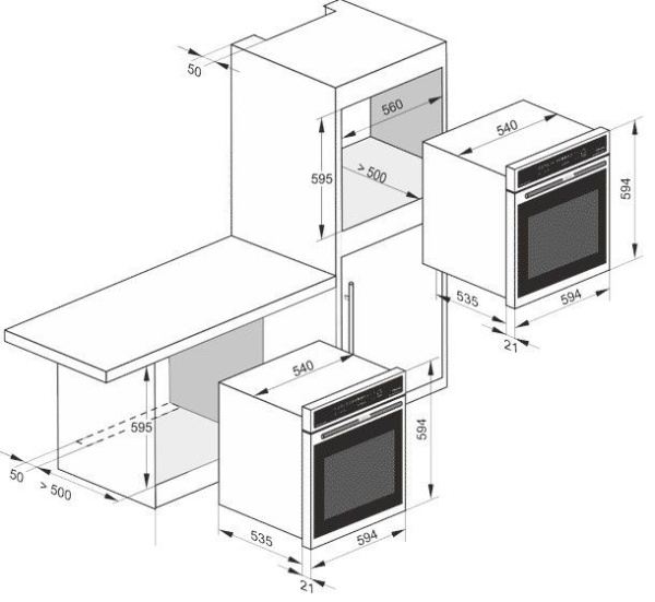 Духовой шкаф Kaiser EH 6355 RotEm купить с доставкой по Москве и Московской области в интернет-магазине АваТехно