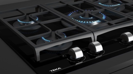 Газовая панель TEKA GZC 75330 XBN NIGHT RIVER BLACK (112570061) купить с доставкой по Москве и Московской области в интернет-магазине АваТехно