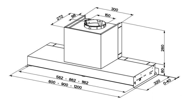 Вытяжка FABER IN-NOVA COMFORT X A60 купить с доставкой по Москве и Московской области в интернет-магазине АваТехно