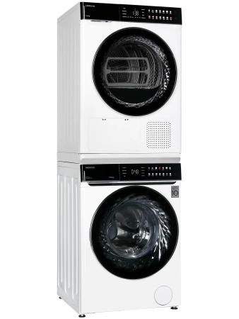 Сушильная машина HIBERG HDQ11 - 10 W + Стиральная машина HIBERG i-DDQ11 - 1014 W с тепловым насосом, инверторным мотором и прямым приводом купить с доставкой по Москве и Московской области в интернет-магазине АваТехно