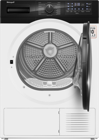 Комплект стиральной и сушильной машины Weissgauff WM 61212 DC Inverter Steam + WD 6110 Heat Pump купить с доставкой по Москве и Московской области в интернет-магазине АваТехно