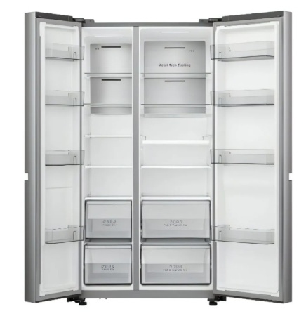 Холодильник Side-by-Side Hisense RS840N4AIF купить с доставкой по Москве и Московской области в интернет-магазине АваТехно