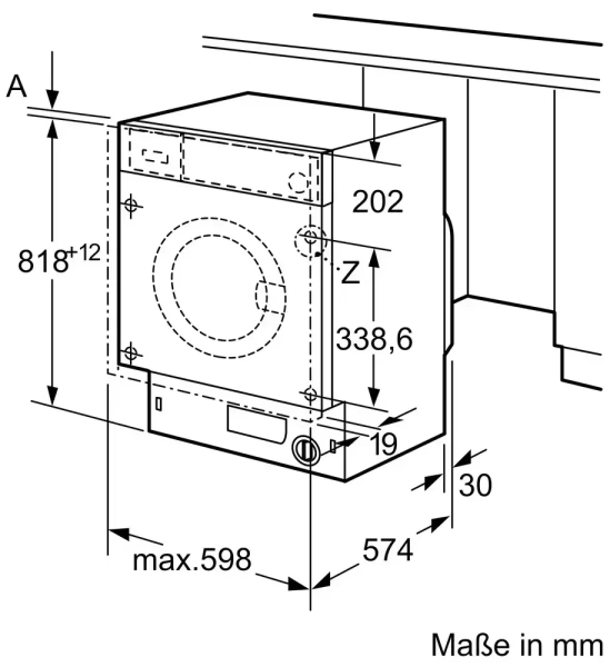 Встраиваемая стиральная машина Bosch WIW28442EU купить с доставкой по Москве и Московской области в интернет-магазине АваТехно