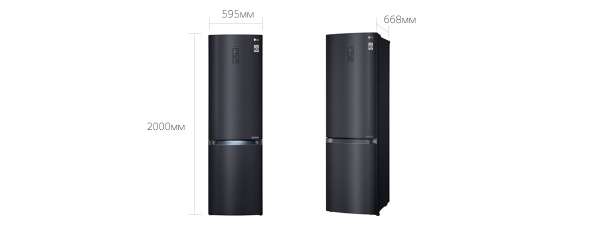 Холодильник LG GA-B499 TQMC купить с доставкой по Москве и Московской области в интернет-магазине АваТехно