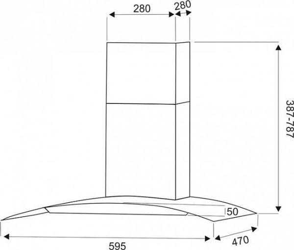Вытяжка EXITEQ EX-1036 sensor inox купить с доставкой по Москве и Московской области в интернет-магазине АваТехно
