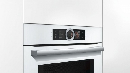 Электрический духовой шкаф BOSCH CMG 6764W1 купить с доставкой по Москве и Московской области в интернет-магазине АваТехно