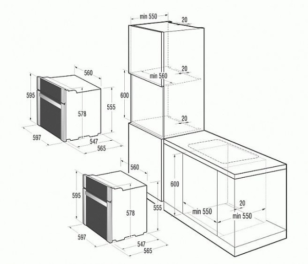 Духовой шкаф GORENJE bop 7558 ax купить с доставкой по Москве и Московской области в интернет-магазине АваТехно