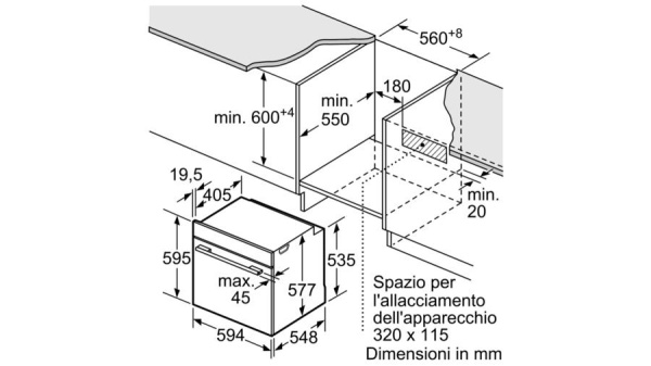 Духовой шкаф с паром Bosch HSG636ES1 купить с доставкой по Москве и Московской области в интернет-магазине АваТехно