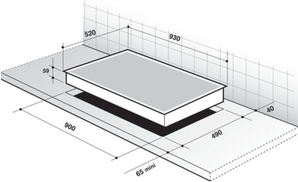 Поверхность DE DIETRICH dti 1049 x купить с доставкой по Москве и Московской области в интернет-магазине АваТехно