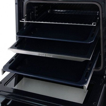 Духовой шкаф Samsung Dual Cook Flex NV75N7646RS нержавеющая сталь купить с доставкой по Москве и Московской области в интернет-магазине АваТехно