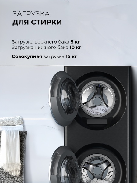 Стирально-сушильная машина с инвертором и паром LEX LWM10714LUXIDD купить с доставкой по Москве и Московской области в интернет-магазине АваТехно