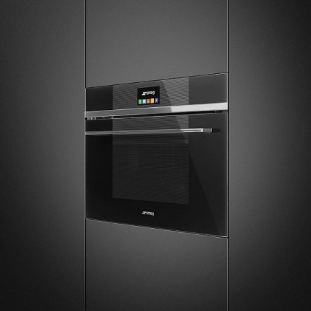 Духовой шкаф электрический компактный SMEG SF4104VCN купить с доставкой по Москве и Московской области в интернет-магазине АваТехно