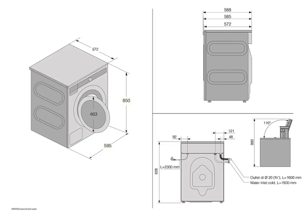 Стиральная машина Asko W1094W Стиральная машина Asko W1094W купить с доставкой по Москве и Московской области в интернет-магазине АваТехно