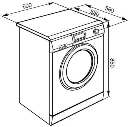 Стиральная машина SMEG lse147 купить с доставкой по Москве и Московской области в интернет-магазине АваТехно