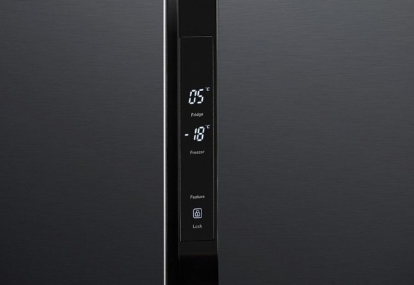 Холодильник HYUNDAI CS5003F сталь купить с доставкой по Москве и Московской области в интернет-магазине АваТехно