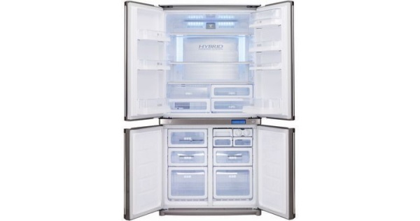 Холодильник side-by-side SHARP sj-f96spbk купить с доставкой по Москве и Московской области в интернет-магазине АваТехно