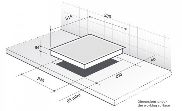 Варочная поверхность DE DIETRICH DPI7468XS купить с доставкой по Москве и Московской области в интернет-магазине АваТехно