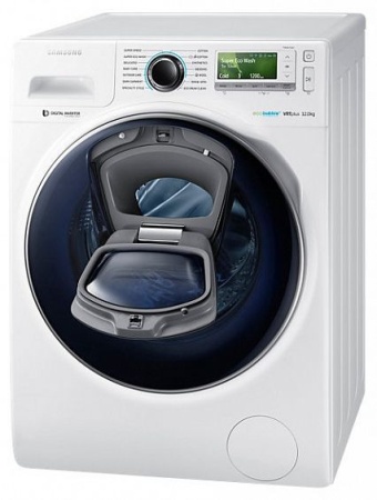 Стиральная машина SAMSUNG WW12K8412OW купить с доставкой по Москве и Московской области в интернет-магазине АваТехно