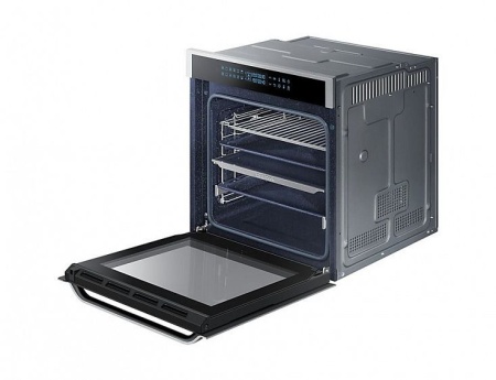 Духовой шкаф Samsung Dual Cook NV75N7546RS нержавеющая сталь купить с доставкой по Москве и Московской области в интернет-магазине АваТехно