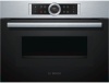 Компактный духовой шкаф с свч Bosch CMG633BS1