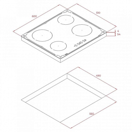 ВАРОЧНАЯ ПАНЕЛЬ TEKA IBR 64040 TTC BLACK-MG купить с доставкой по Москве и Московской области в интернет-магазине АваТехно