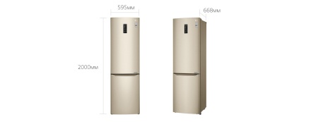 Холодильник LG GA-B499 SGKZ купить с доставкой по Москве и Московской области в интернет-магазине АваТехно