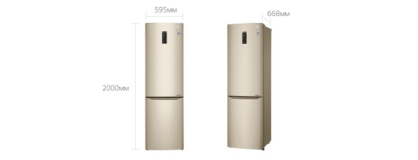 Холодильник LG GA-B499 SGKZ купить с доставкой по Москве и Московской области в интернет-магазине АваТехно