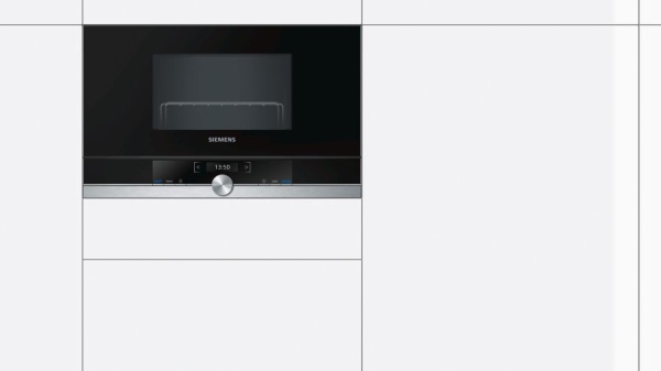 Встраиваемая микроволновая печь SIEMENS be634lgs1 купить с доставкой по Москве и Московской области в интернет-магазине АваТехно