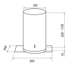 Вытяжка MAUNFELD berta plus 90  inox glass купить с доставкой по Москве и Московской области в интернет-магазине АваТехно