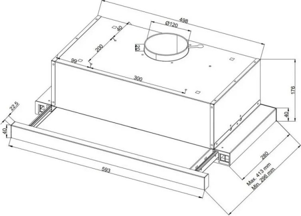 ВЫТЯЖКА JACKY'S JV SW651 купить с доставкой по Москве и Московской области в интернет-магазине АваТехно