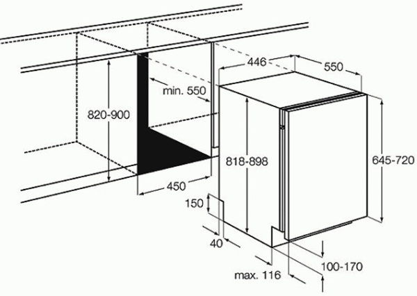 Посудомоечная машина ELECTROLUX esl 4560 ro купить с доставкой по Москве и Московской области в интернет-магазине АваТехно