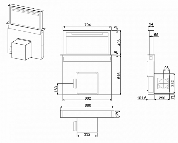 Вытяжка SMEG KDD90VXNE купить с доставкой по Москве и Московской области в интернет-магазине АваТехно