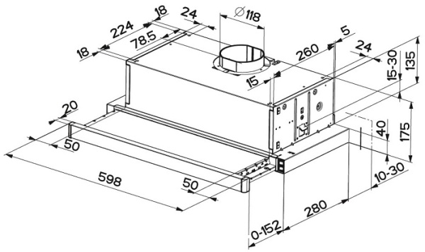 Вытяжка  FRANKE FTC 601 WH GL купить с доставкой по Москве и Московской области в интернет-магазине АваТехно
