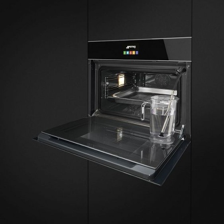Духовой шкаф электрический компактный SMEG SF4604PVCNX1 купить с доставкой по Москве и Московской области в интернет-магазине АваТехно