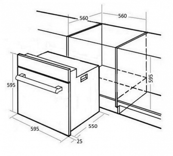 Духовой шкаф KUPPERSBERG SD 693 C Bronze купить с доставкой по Москве и Московской области в интернет-магазине АваТехно