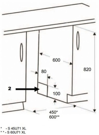 Посудомоечная машина KAISER s45u71 xl купить с доставкой по Москве и Московской области в интернет-магазине АваТехно