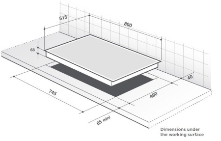 Варочная поверхность DE DIETRICH DPI7884W купить с доставкой по Москве и Московской области в интернет-магазине АваТехно