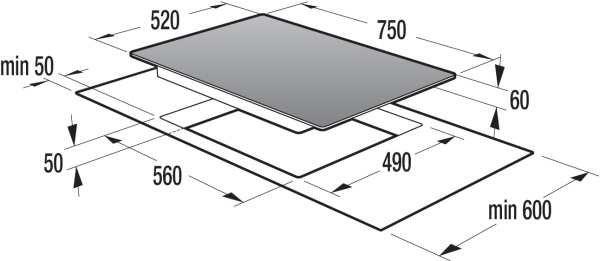 Поверхность GORENJE IS 756 ST купить с доставкой по Москве и Московской области в интернет-магазине АваТехно