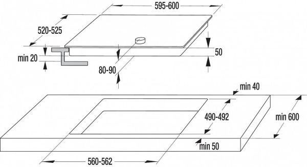 Варочная панель Gorenje EC 642 CLI купить с доставкой по Москве и Московской области в интернет-магазине АваТехно